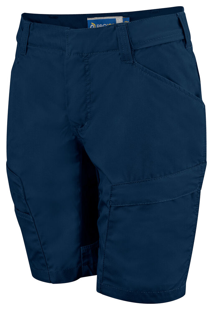 Projob 2555 SHORTS MED STRETCHPANELER, DAMEMODEL - Navy Check [58] / C32