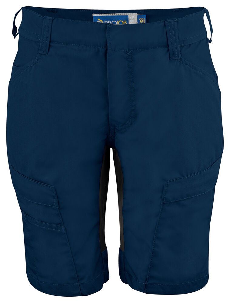 Projob 2555 SHORTS MED STRETCHPANELER, DAMEMODEL - Navy Check [58] / C32