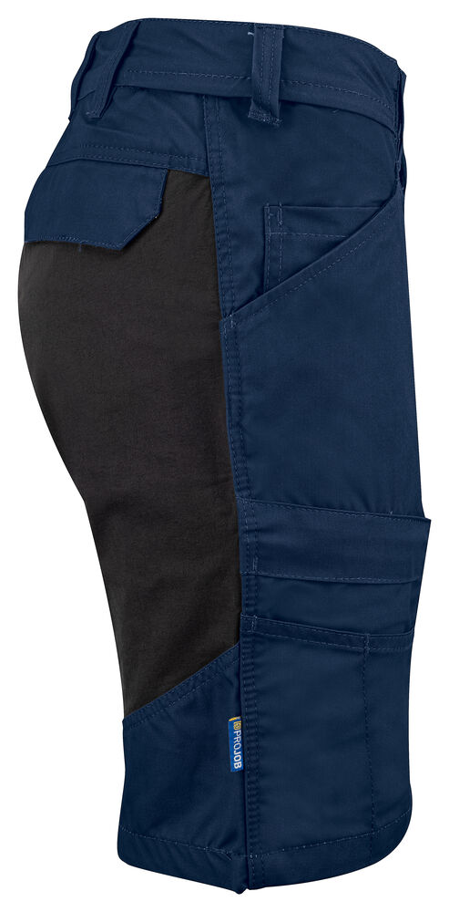 Projob 2555 SHORTS MED STRETCHPANELER, DAMEMODEL - Navy Check [58] / C32