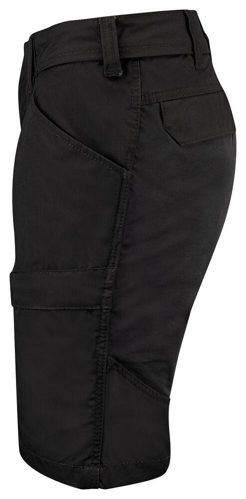 Projob 2555 SHORTS MED STRETCHPANELER, DAMEMODEL - Black/Yellow [99] / C32