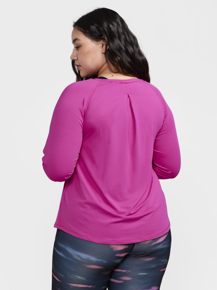 Craft Core Essence Ls Plus Tee W - Roxo (retail) [486000] / XL