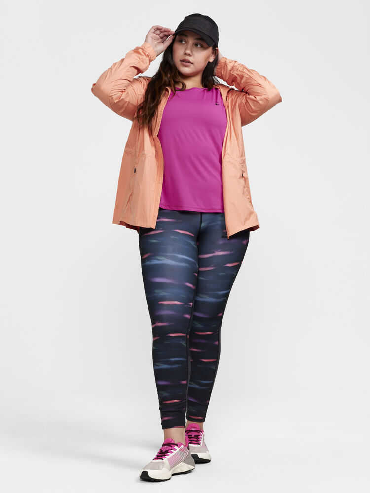 Craft Core Essence Ls Plus Tee W - Roxo (retail) [486000] / XL