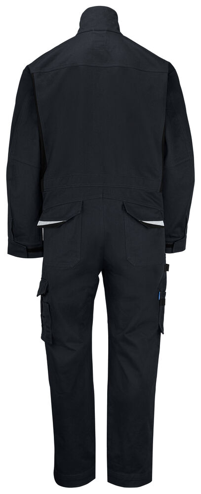 Projob 5608 KEDELDRAGT, BOMULD - Black/Yellow [99] / C44
