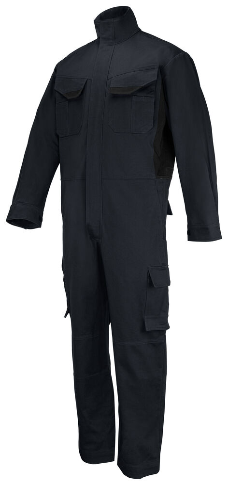 Projob 5608 KEDELDRAGT, BOMULD - Black/Yellow [99] / C44