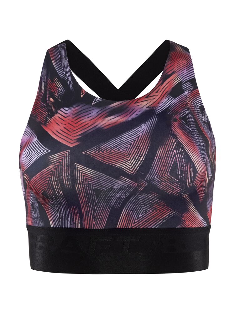 Core Essence Sports Top W från Craft i Black-lavender