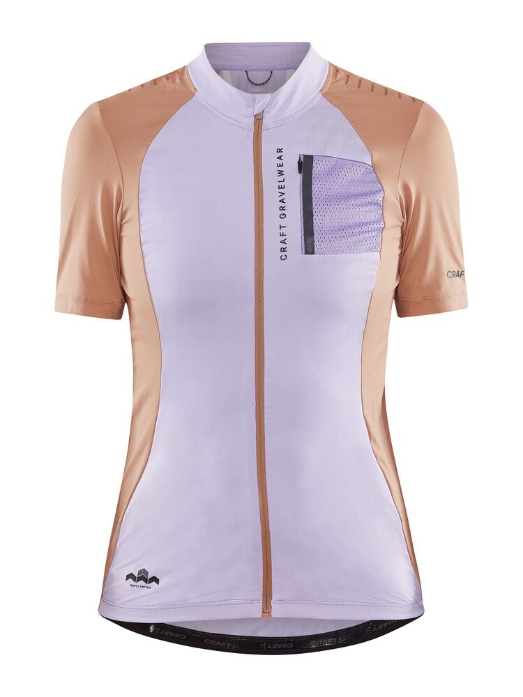 Craft ADV Gravel Ss Jersey W - Lavender-Cliff [723791] / XS