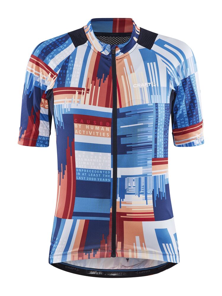 Craft Adv Endur Graphic Jersey W - Blaze/ Multi (retail) [396007] / XS