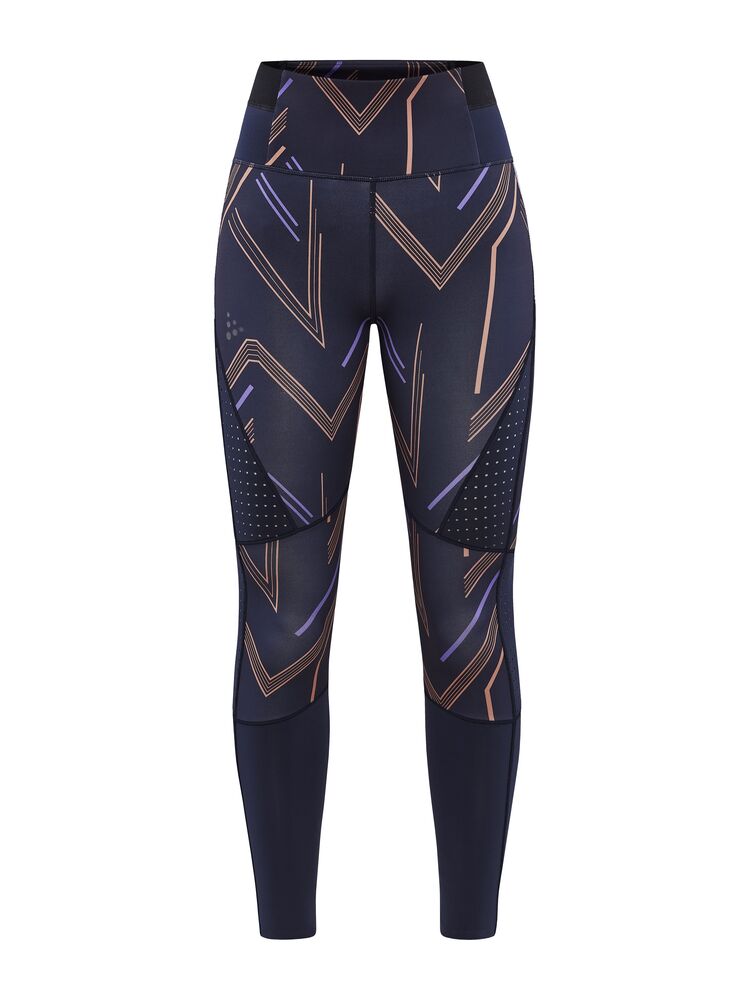 Craft PRO Charge Blocked Tights W - Blaze-Cliff (retail) [396791] / XS