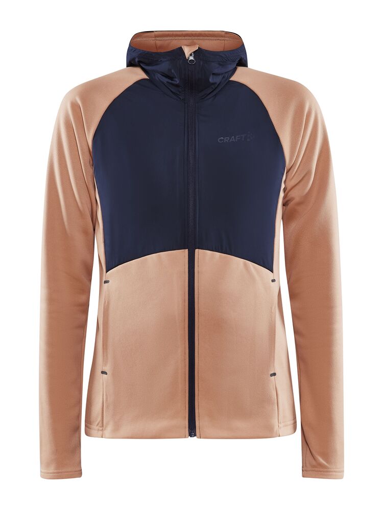 ADV Essence Jersey Hood Jacket W från Craft i Cliff-blaze