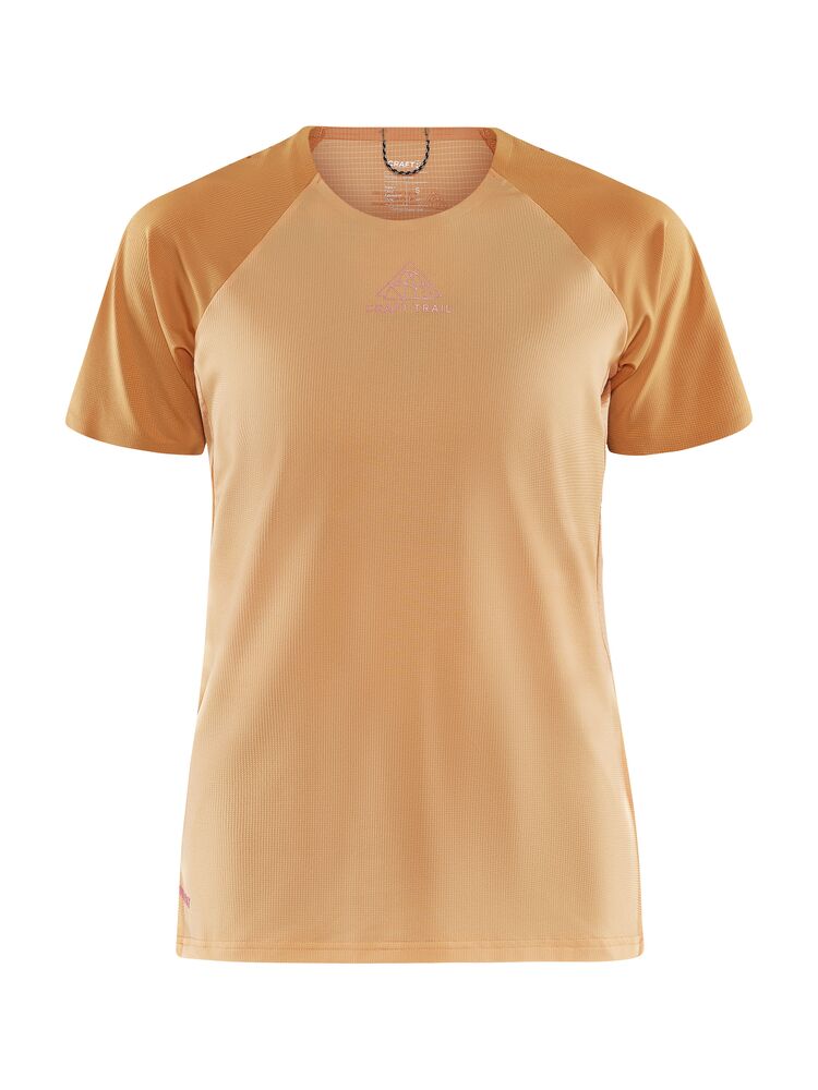PRO Trail SS Tee W från Craft i Peach-desert