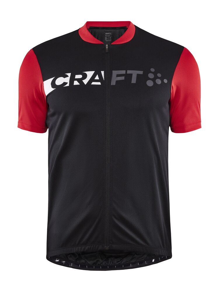 CORE Endur Logo Jersey M från Craft i Black-bright red