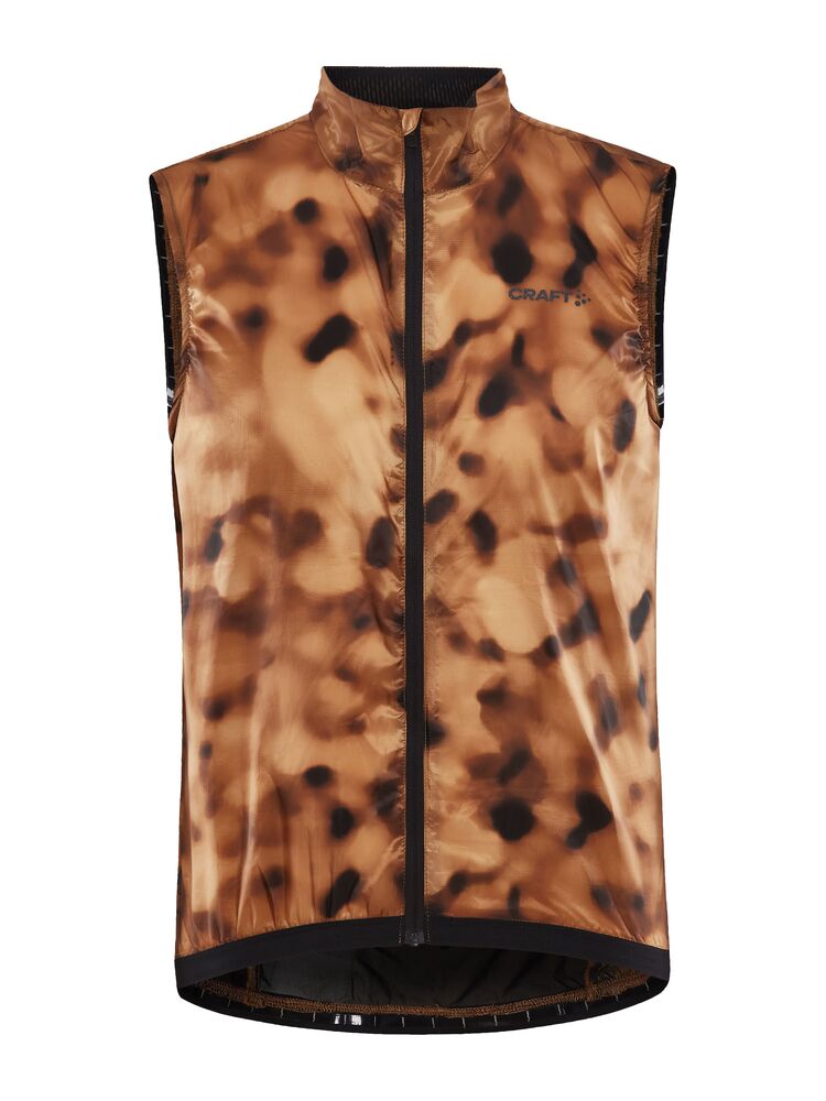 Craft PRO Gravel Wind Vest M - Desert-Black [574999] / XS