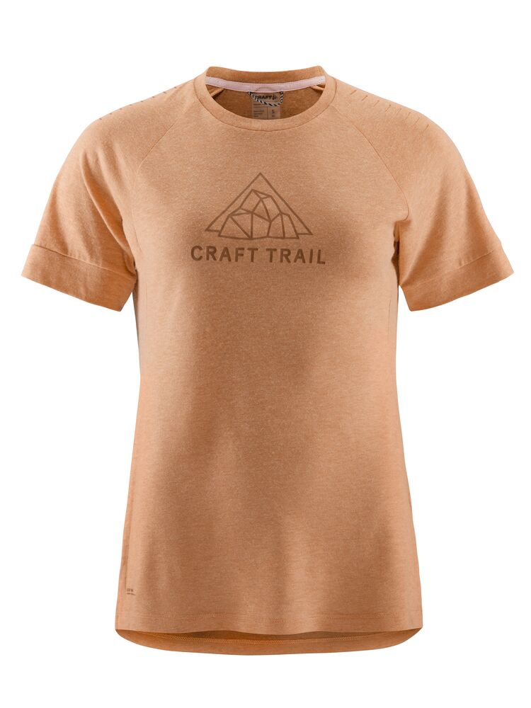 Wool SS Tee W från Craft i Cliff melange