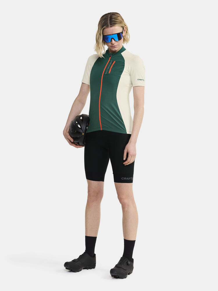 Craft ADV Gravel Ss Jersey W - Twig-Plaster [643214] / XS