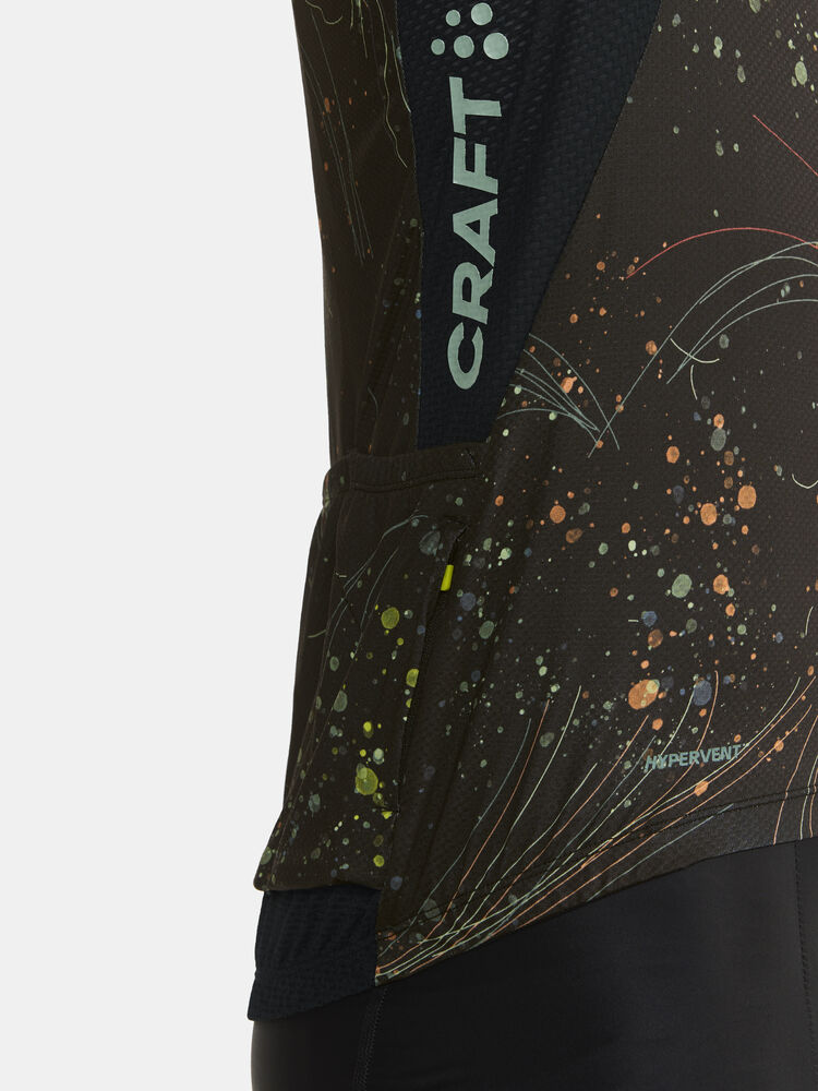Craft ADV Endur Graphic Jersey M - Black multi AW25 [999007] / XS