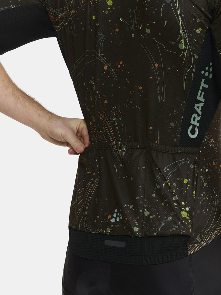 Craft ADV Endur Graphic Jersey M - Black multi AW25 [999007] / XS