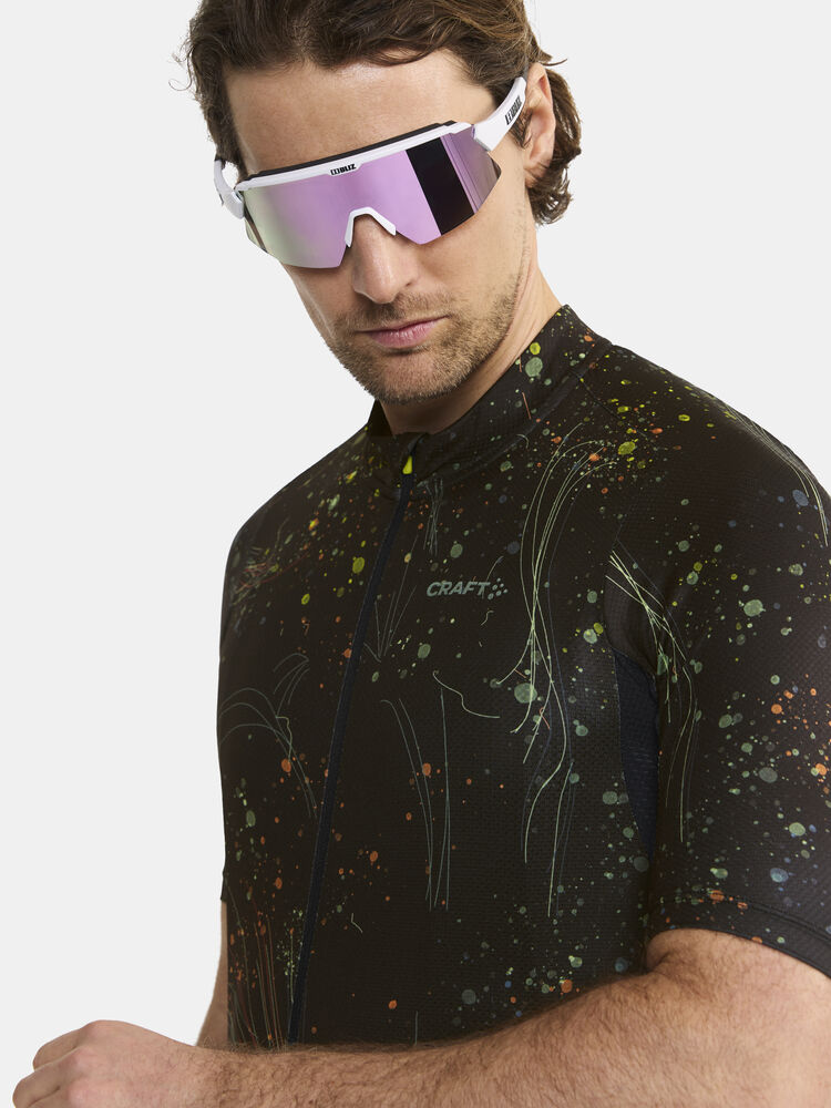 Craft ADV Endur Graphic Jersey M - Black multi AW25 [999007] / XS