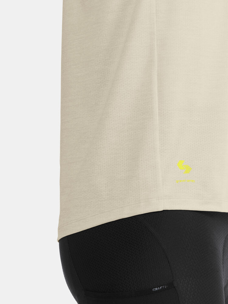 Craft ADV Gravel Ss Tee M - Plaster/Melange (retail) [214200] / XS