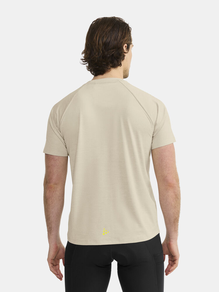 Craft ADV Gravel Ss Tee M - Plaster/Melange (retail) [214200] / XS