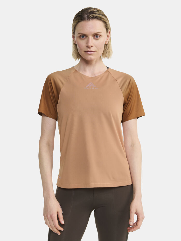 Craft PRO Trail SS Tee W - Cliff-Mud [791250] / XS