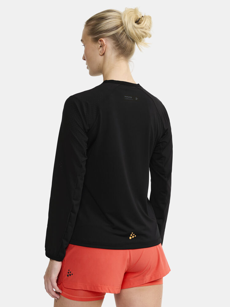 Craft PRO Hypervent Ls Wind Top 2 W - Black AW25 [999000] / XS