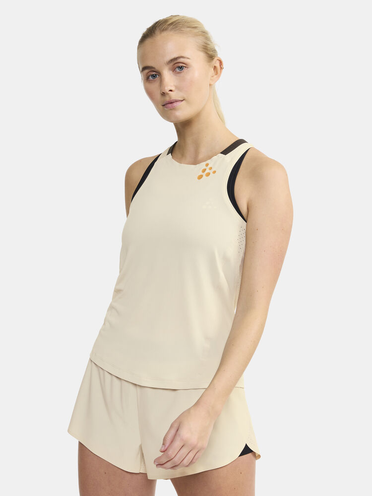 Craft PRO Hypervent Singlet 2 W - Plaster (retail) [214000] / XS