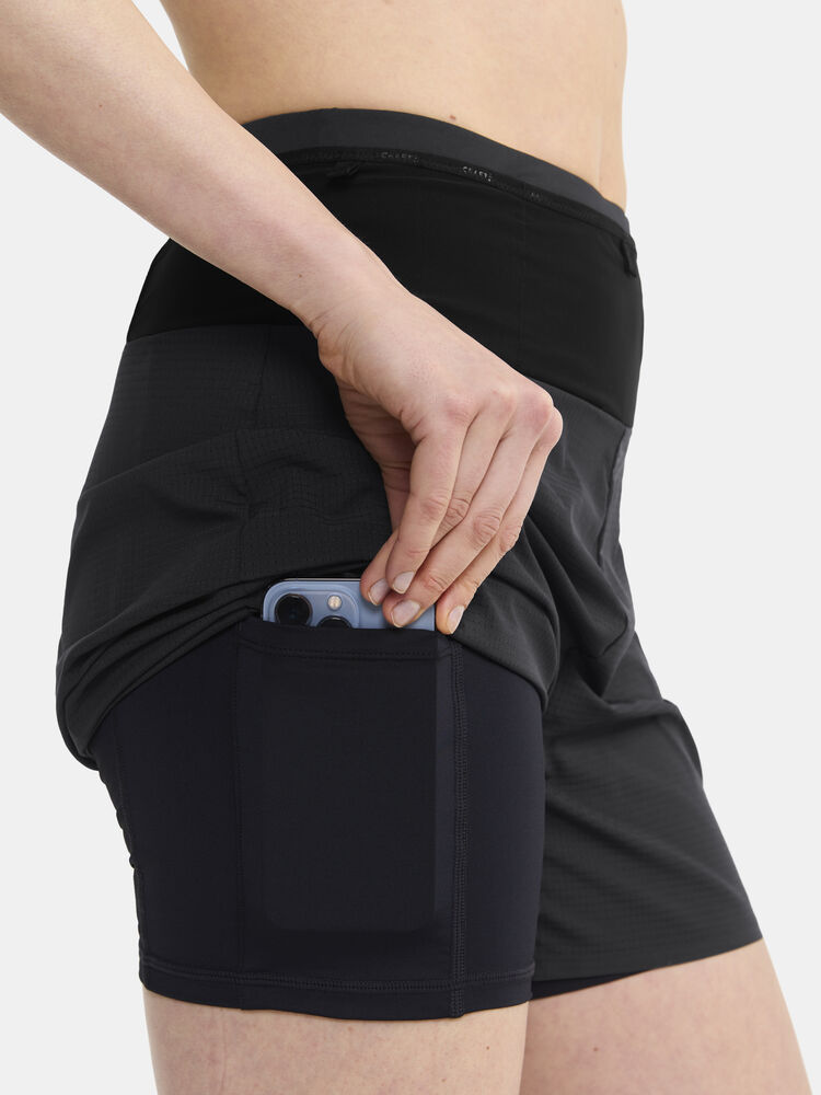 Craft PRO Trail Shorts W - Black AW25 [999000] / XS