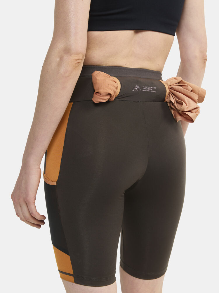 Craft PRO Trail Short Tights W - Slate-Mud [992250] / XS