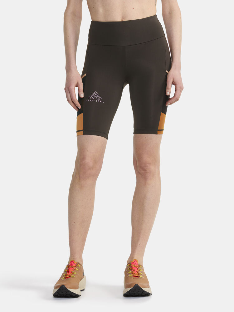 Craft PRO Trail Short Tights W - Slate-Mud [992250] / XS
