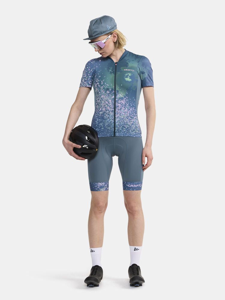 Craft ADV Endur Graphic Jersey W - Real/Multi AW25 [376007] / XS