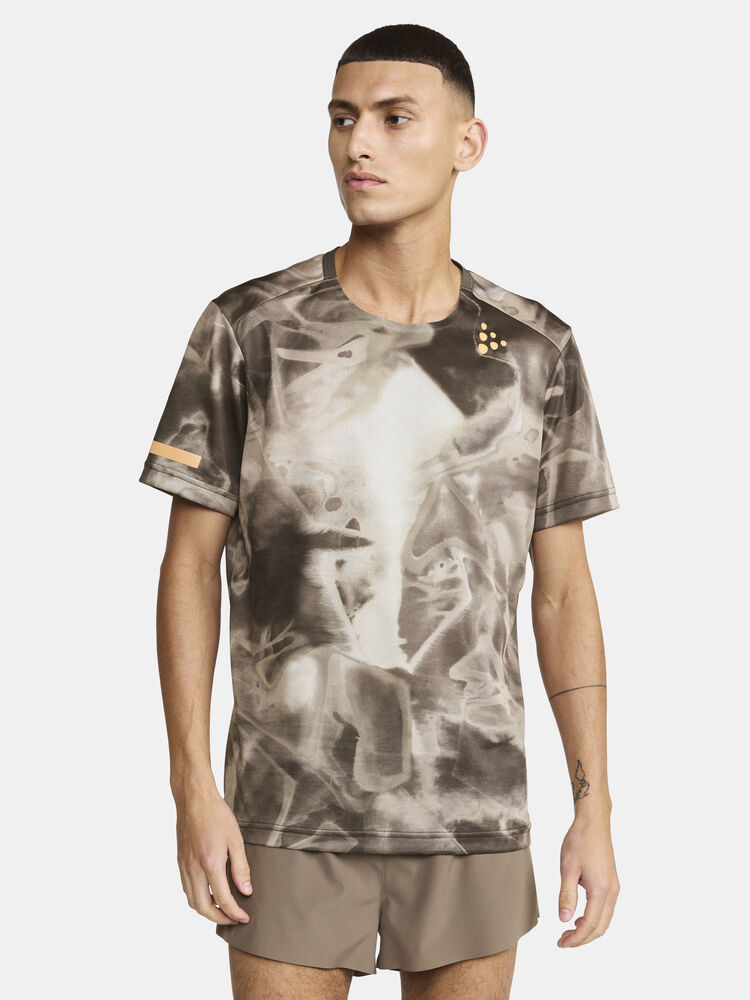 Craft PRO Hypervent Jaquard Tee M - Plaster-Multi [214007] / XS