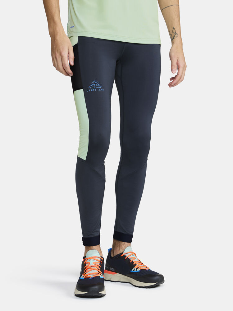 Craft PRO Trail Tights M - Blaze-Plexi [396602] / XS