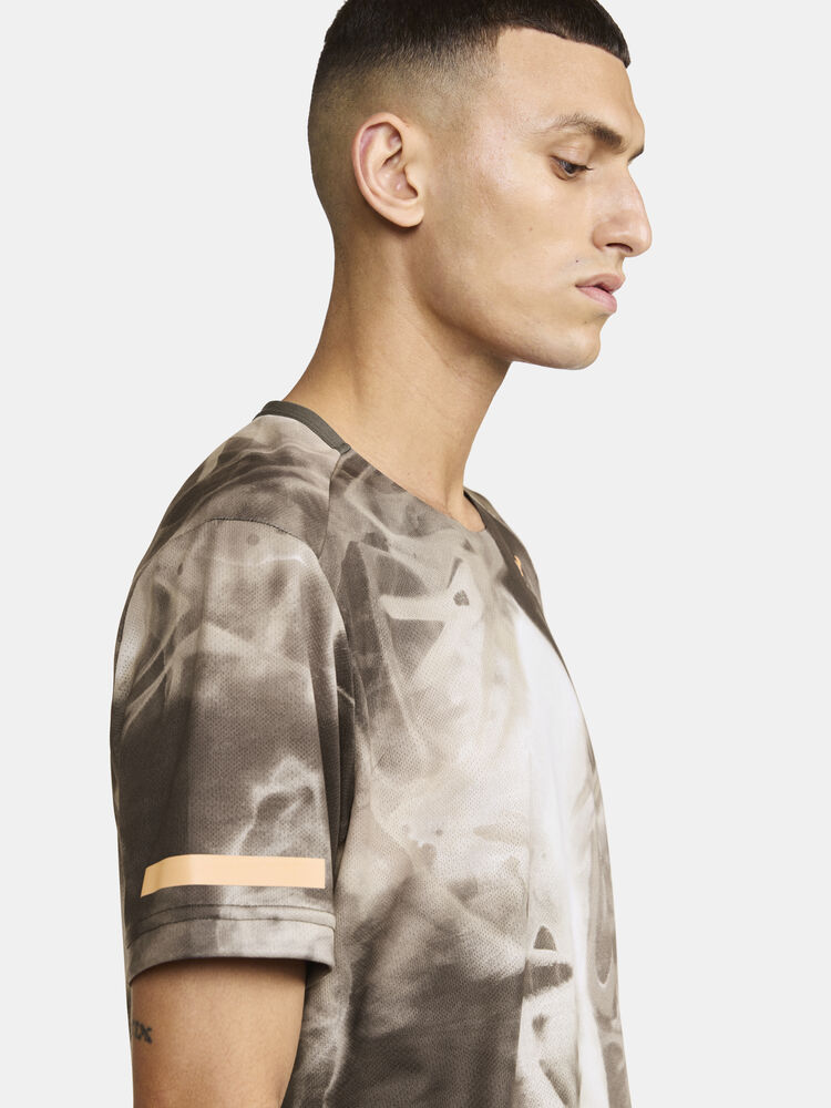 Craft PRO Hypervent Jaquard Tee M - Plaster-Multi [214007] / XS