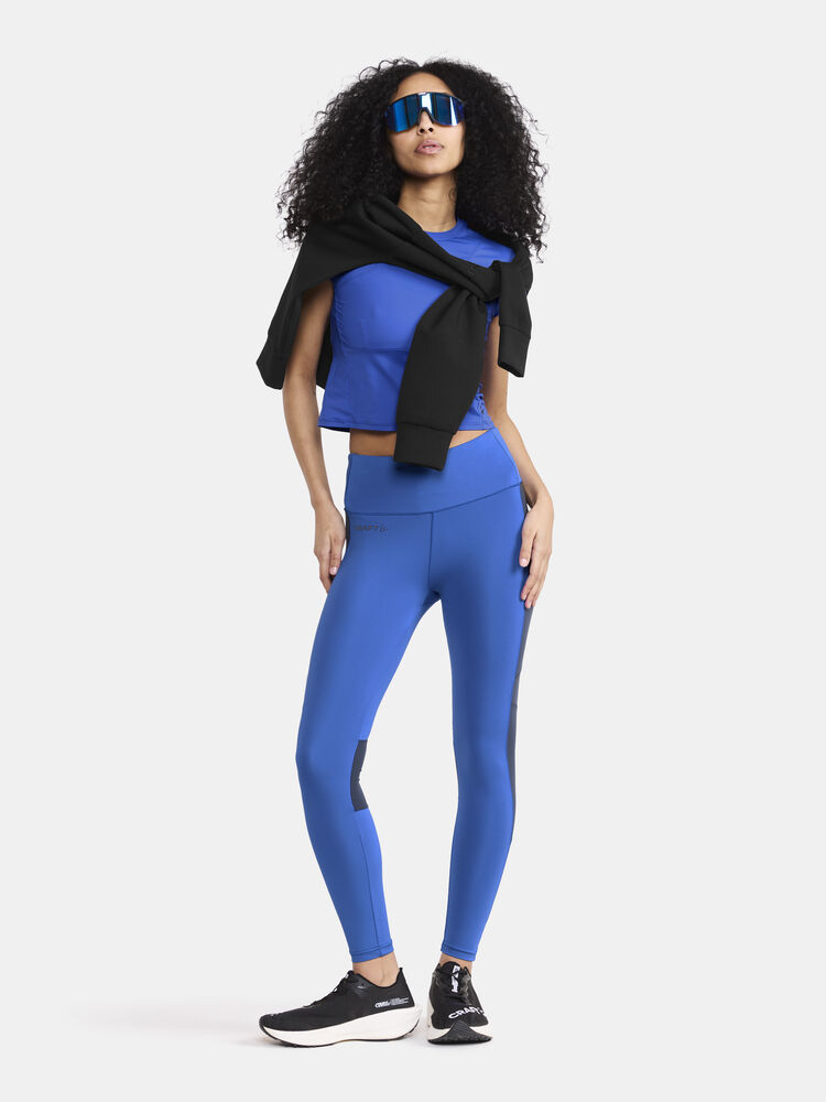 Craft ADV Tone Cropped Tee W - Jump (detail) [359000] / XS