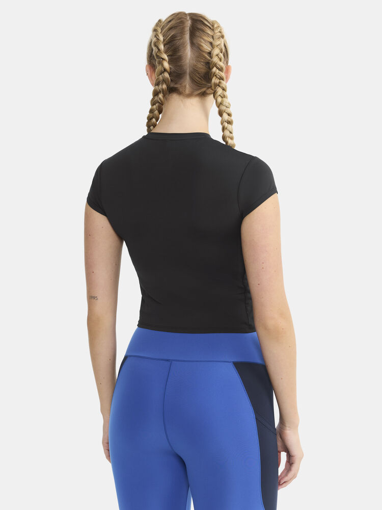 Craft ADV Tone Cropped Tee W - Black AW25 [999000] / XS