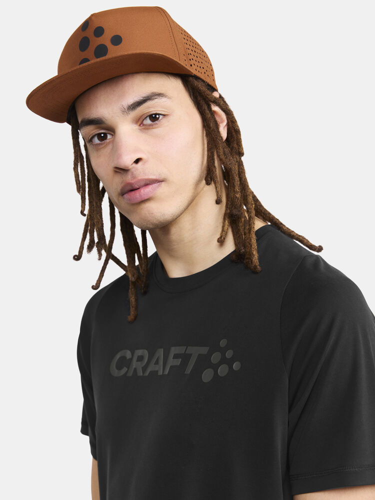 Collective Bi-Blend Ss Tee M från Craft i Black-granite