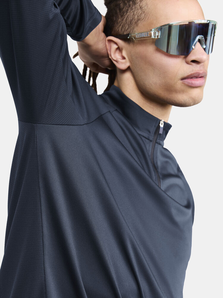 Craft Eaze LS Half Zip Tee M - BLAZE (retail) [396000] / XS