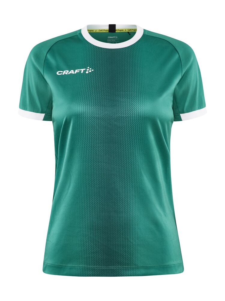 Progress 2.0 Graphic Jersey W från Craft i Team green-white