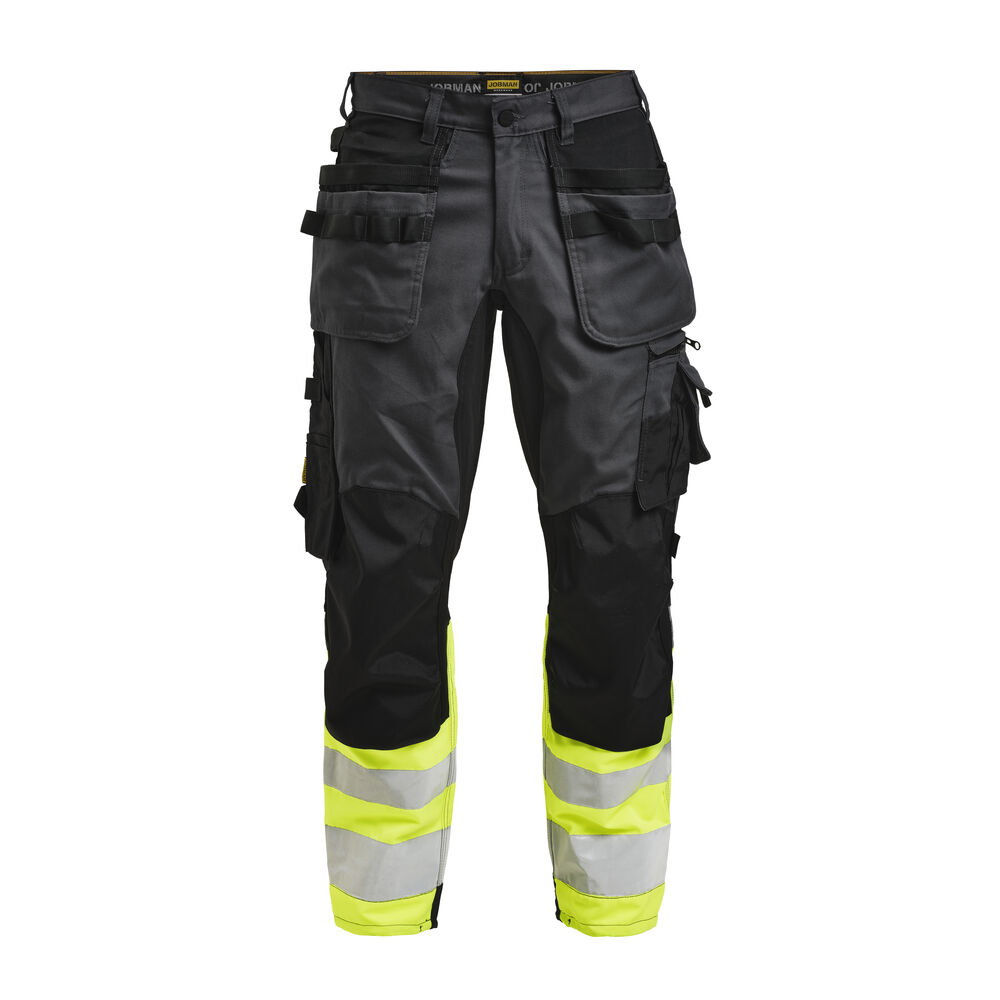 2134 Hantverksbyxa Core Stretch Varsel från Jobman