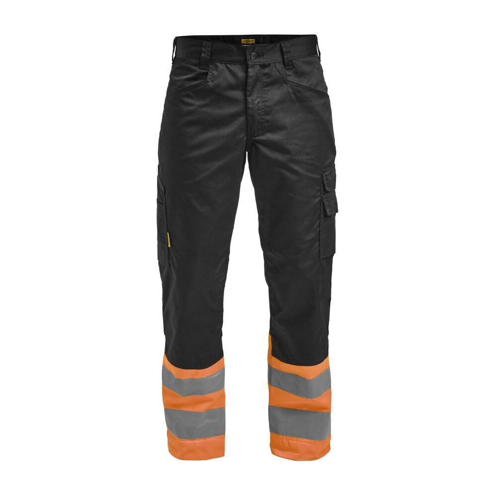 2314 Servicebyxa Varsel från Jobman i Svart/Orange