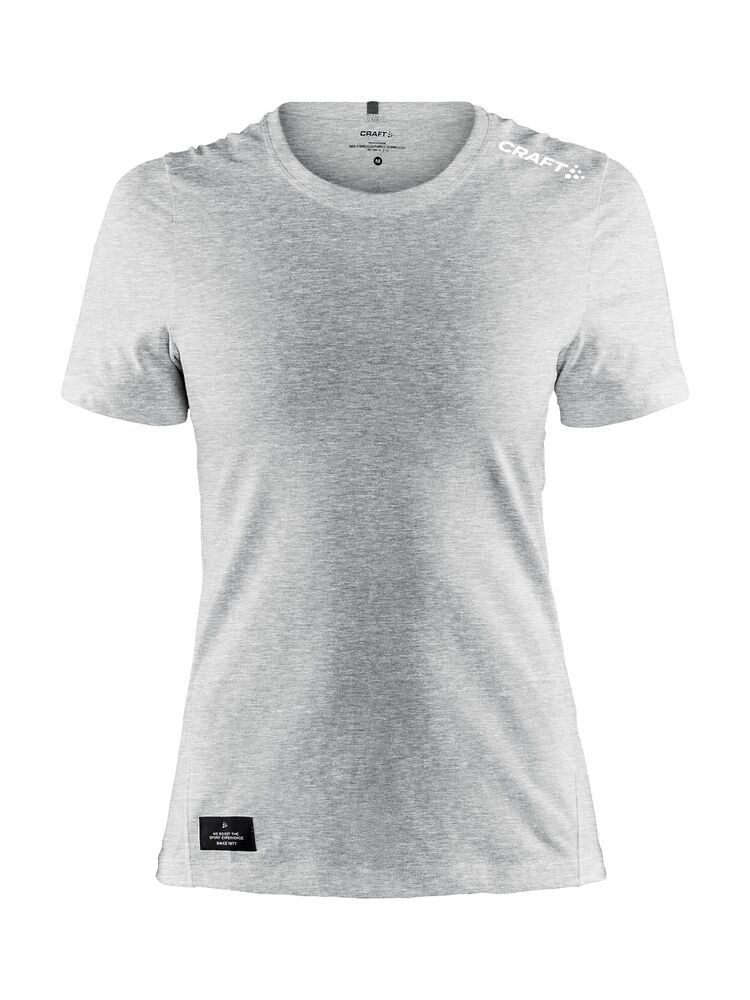 Community Mix SS Tee W från Craft i Grey melange