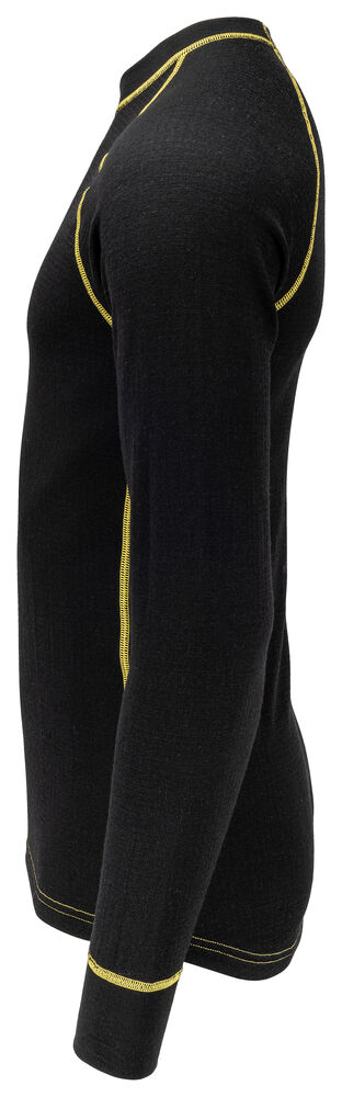 Projob 3108 UNDERTRØJE - Black/Yellow [99] / XS
