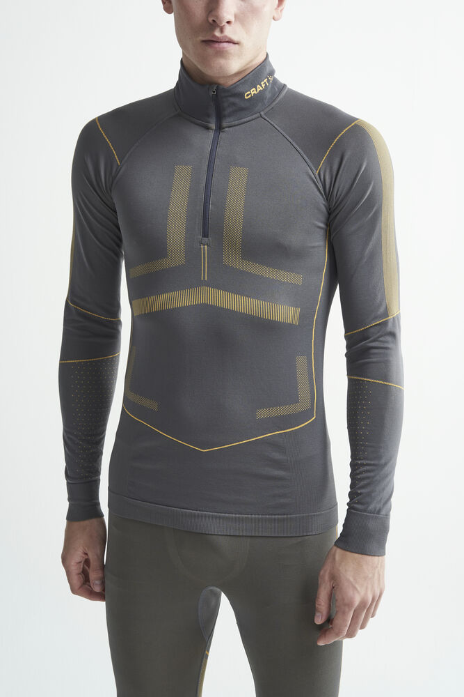 Craft Active Intensity Zip M - Granite-Amber [985549] / S