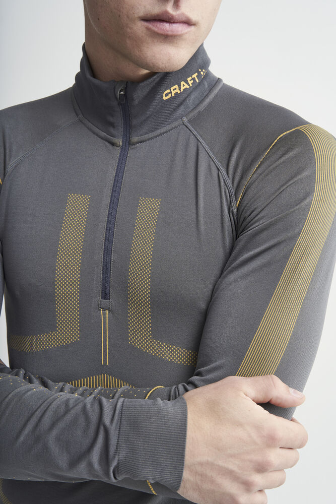 Craft Active Intensity Zip M - Granite-Amber [985549] / S
