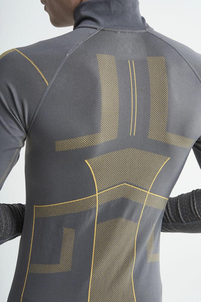 Craft Active Intensity Zip M - Granite-Amber [985549] / S