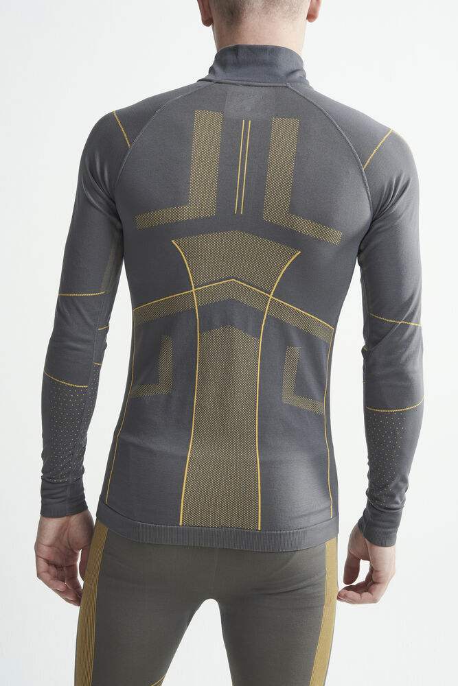 Craft Active Intensity Zip M - Granite-Amber [985549] / S