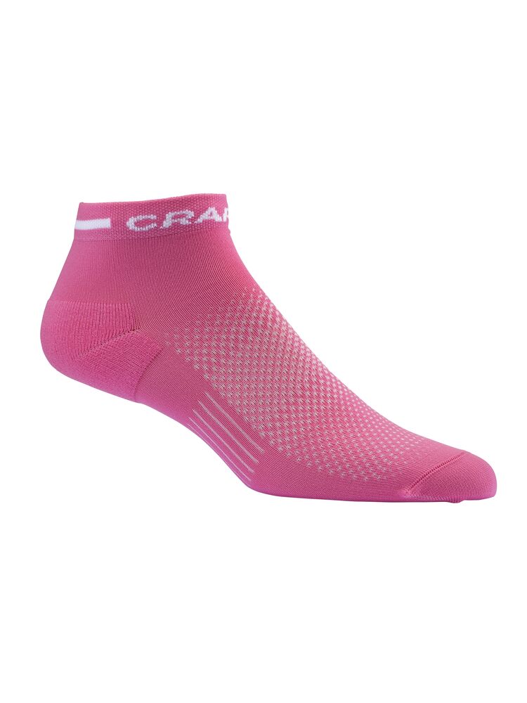 Active Mid Sock 3-Pack från Craft i Fuchsia-tart