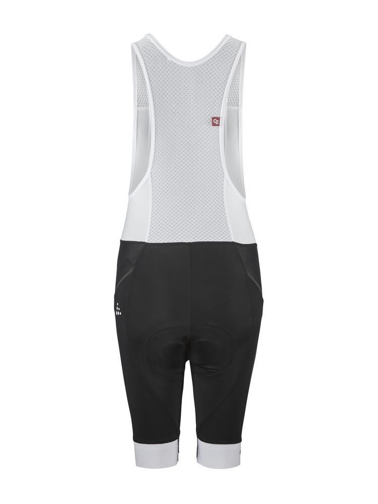 Craft ADV Incline Bib Shorts W - Black/White AW25 [999900] / XS