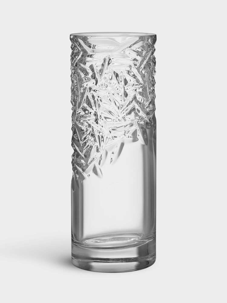 Carat Vase Upper Cut H 370Mm