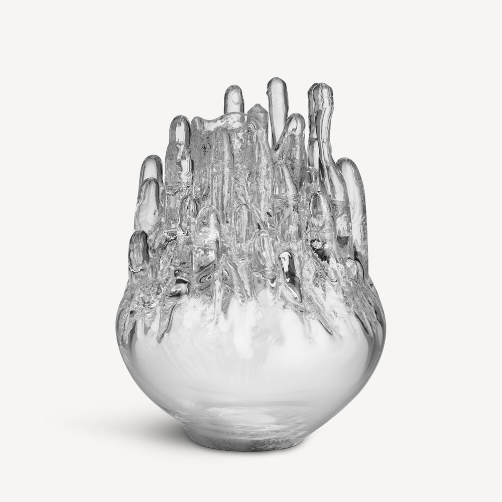 Polar Candleholder Large Clear